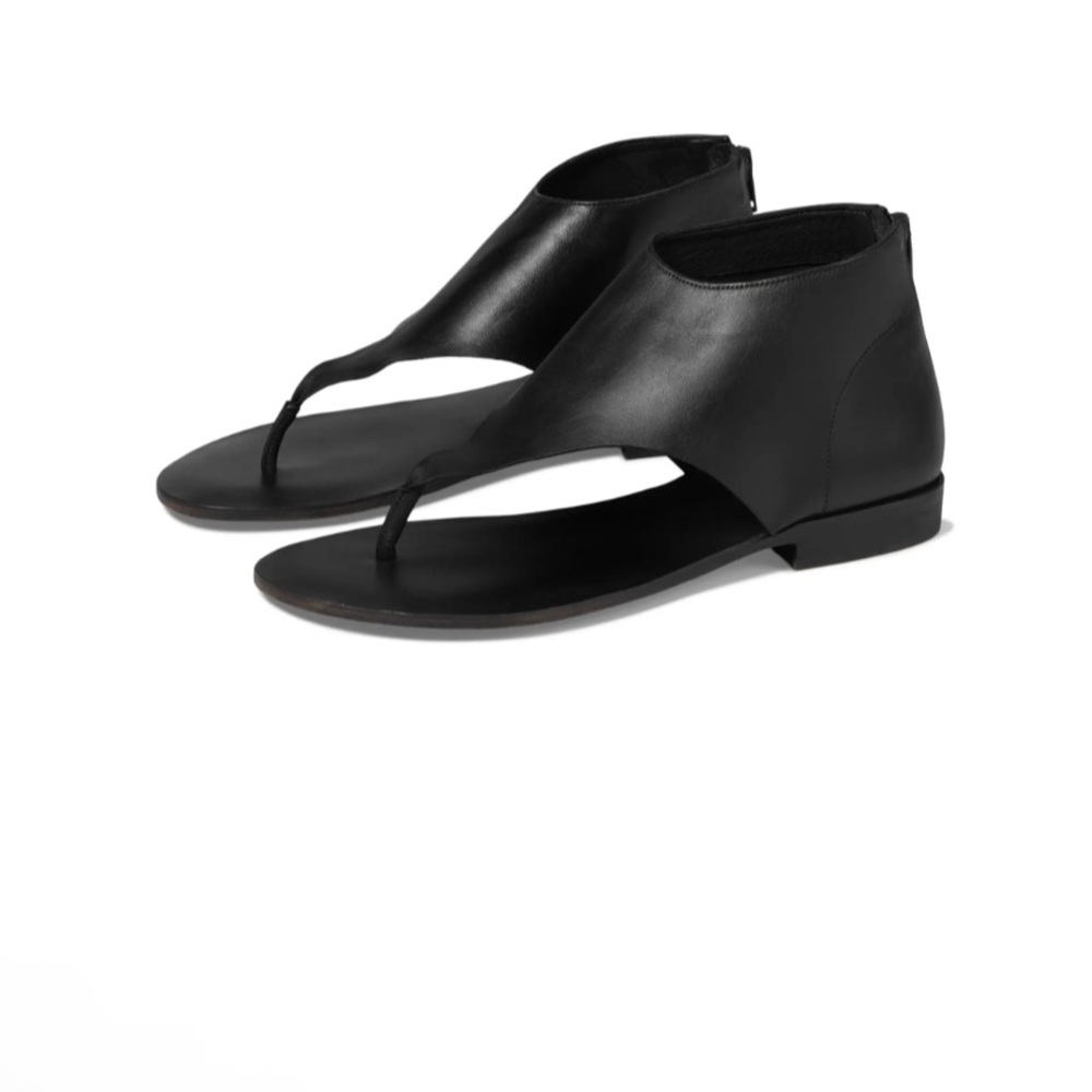 Free People NIB Uma Thong Sandal Black Sandals - Picture 6 of 6